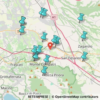 Mappa 00030 Colonna RM, Italia (4.46765)