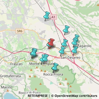 Mappa 00030 Colonna RM, Italia (3.34)