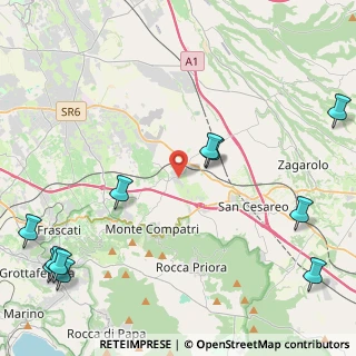 Mappa 00030 Colonna RM, Italia (6.63545)