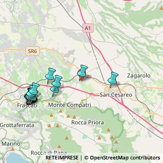 Mappa 00030 Colonna RM, Italia (5.39706)