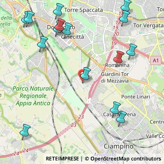 Mappa Via Campo Farnia, 00178 Roma RM, Italia (3.158)