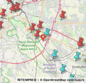 Mappa Via Campo Farnia, 00178 Roma RM, Italia (6.706)