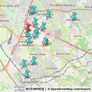 Mappa Via Simeri Crichi, 00173 Roma RM, Italia (2.378)