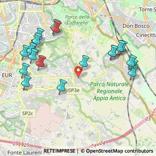 Mappa Via Quarto della Torre, 00178 Roma RM, Italia (2.702)