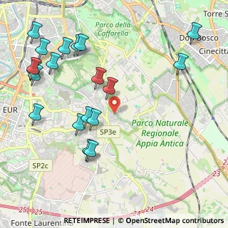 Mappa Via Quarto della Torre, 00178 Roma RM, Italia (2.69053)