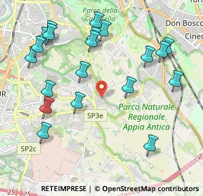 Mappa Via Quarto della Torre, 00178 Roma RM, Italia (2.4775)
