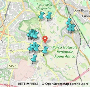Mappa Via Quarto della Torre, 00178 Roma RM, Italia (1.71)