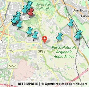 Mappa Via Quarto della Torre, 00178 Roma RM, Italia (2.8515)