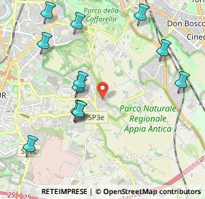Mappa Via Quarto della Torre, 00178 Roma RM, Italia (2.42417)