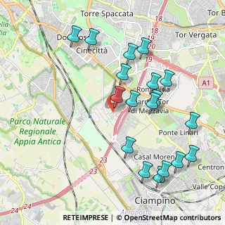 Mappa Via Arnaldo Ginna, 00173 Roma RM, Italia (2.31722)