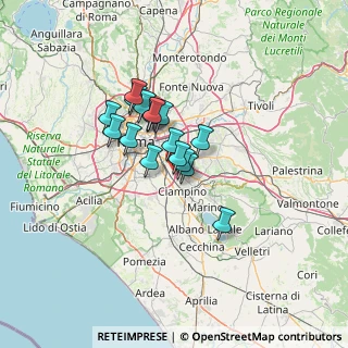 Mappa Via Bruno Saetti, 00173 Roma RM, Italia (9.54)