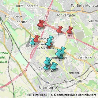 Mappa Via Bivongi, 00173 Roma RM, Italia (1.49842)