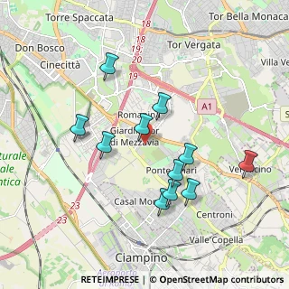 Mappa Via Bivongi, 00173 Roma RM, Italia (1.84)