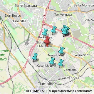 Mappa Via Bivongi, 00173 Roma RM, Italia (1.60313)