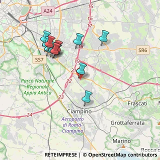 Mappa Via Bivongi, 00173 Roma RM, Italia (3.97583)