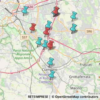 Mappa Via Bivongi, 00173 Roma RM, Italia (4.378)