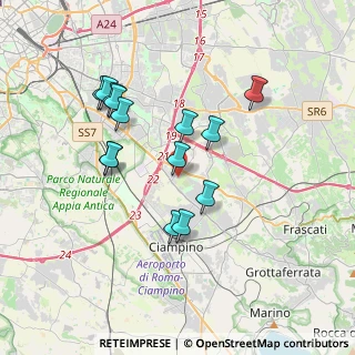 Mappa Via Bivongi, 00173 Roma RM, Italia (3.53071)