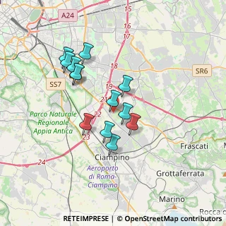 Mappa Via Bivongi, 00173 Roma RM, Italia (3.19615)