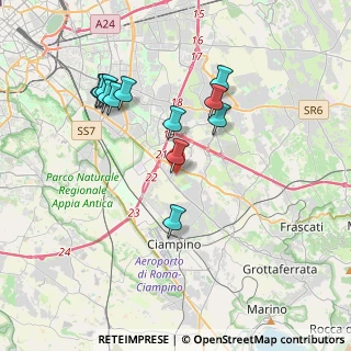 Mappa Via Bivongi, 00173 Roma RM, Italia (3.8275)