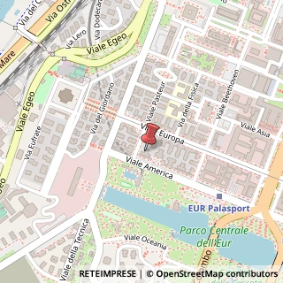 Mappa Viale Pasteur, 77, 00144 Roma, Roma (Lazio)
