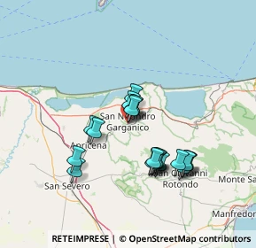 Mappa Via Giovanni Verga, 71015 San Nicandro Garganico FG, Italia (12.777)