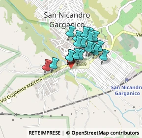 Mappa Via Giovanni Verga, 71015 San Nicandro Garganico FG, Italia (0.2965)