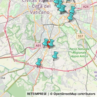 Mappa Via Stendhal, 00144 Roma RM, Italia (5.88846)