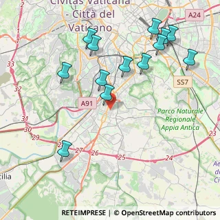 Mappa Via Stendhal, 00144 Roma RM, Italia (4.83462)