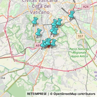 Mappa Via Stendhal, 00144 Roma RM, Italia (2.74636)