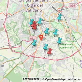 Mappa Via Stendhal, 00144 Roma RM, Italia (3.26167)