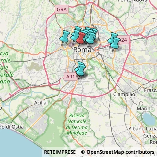 Mappa Via Stendhal, 00144 Roma RM, Italia (6.79813)