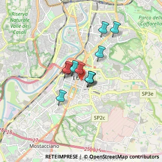 Mappa Via Stendhal, 00144 Roma RM, Italia (1.20455)