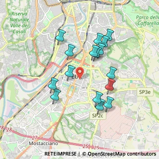 Mappa Via Stendhal, 00144 Roma RM, Italia (1.80813)