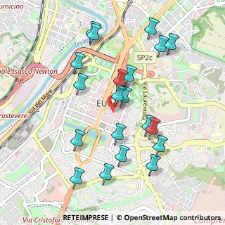 Mappa Via Stendhal, 00144 Roma RM, Italia (1.072)