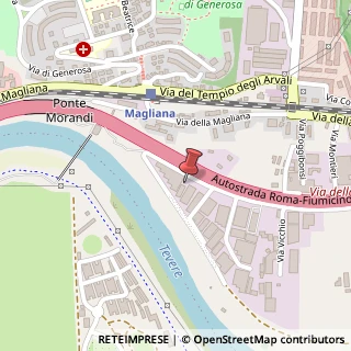 Mappa Via delle Idrovore della Magliana, 179, 00148 Roma, Roma (Lazio)