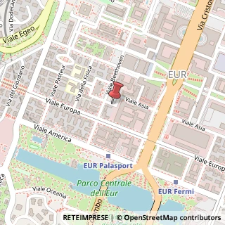 Mappa Piazzale Asia, 21, 00144 Roma, Roma (Lazio)
