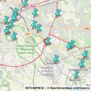Mappa Via Ettore Gabrici, 00173 Roma RM, Italia (6.5985)