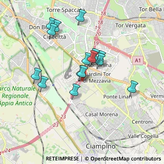 Mappa Via Ettore Gabrici, 00173 Roma RM, Italia (1.78267)