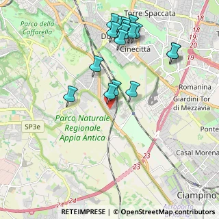 Mappa Via Cariati, 00178 Roma RM, Italia (2.36722)