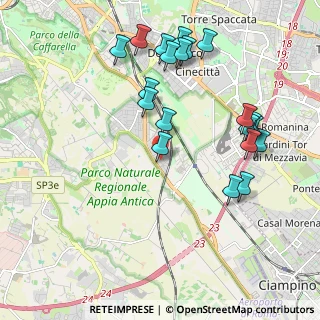 Mappa Via Cariati, 00178 Roma RM, Italia (2.29)