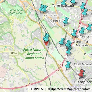 Mappa Via Cariati, 00178 Roma RM, Italia (3.1995)