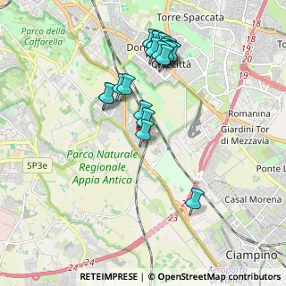 Mappa Via Santa Severina, 00178 Roma RM, Italia (2.0105)