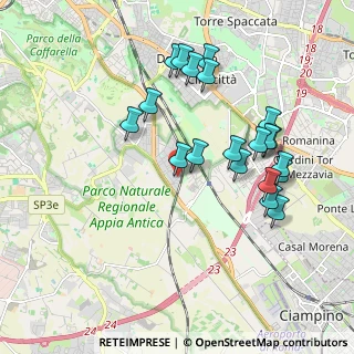 Mappa Via Santa Severina, 00178 Roma RM, Italia (2.018)