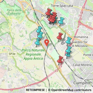 Mappa Via Santa Severina, 00178 Roma RM, Italia (2.083)