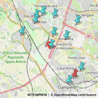 Mappa Via Lucrezia Romana, 00173 Roma RM, Italia (2.65667)
