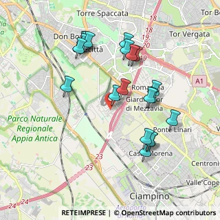 Mappa Via Primo Conti, 00173 Roma RM, Italia (2.0435)
