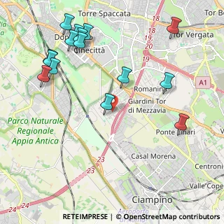 Mappa Via Primo Conti, 00173 Roma RM, Italia (2.71)