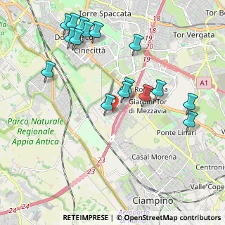 Mappa Via Primo Conti, 00173 Roma RM, Italia (2.415)