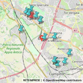 Mappa Via Lucrezia Romana, 00173 Roma RM, Italia (2.61188)