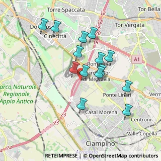Mappa Circonvallazione Orientale, 00173 Roma RM, Italia (1.77429)